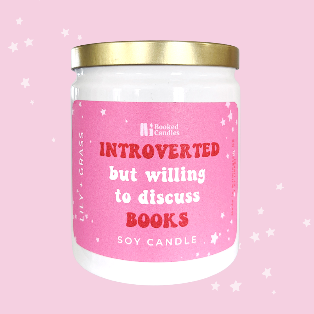 Introverted but willing to discuss books