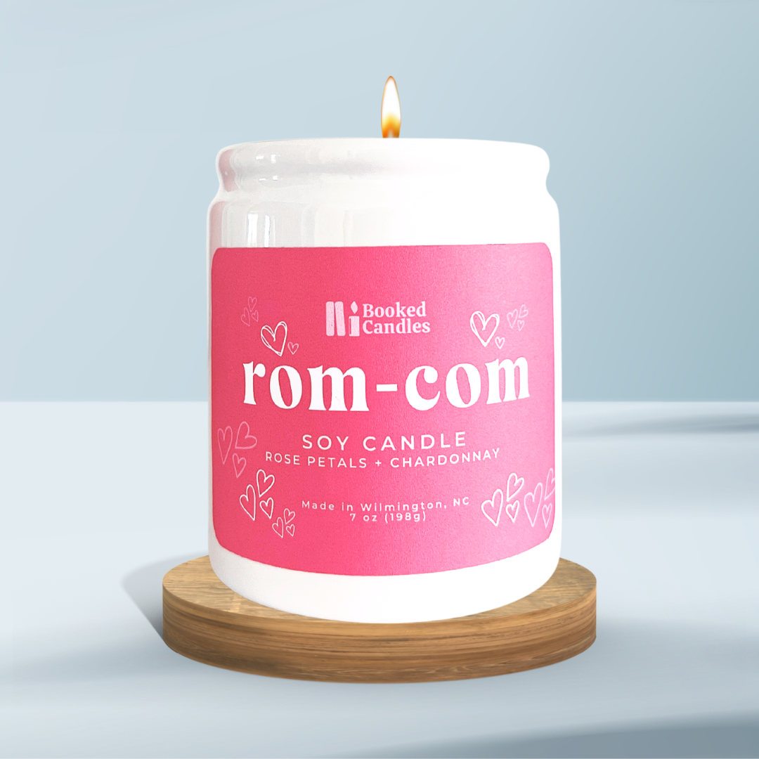 ROM-COM - Romantic Comedy Inspired Candle