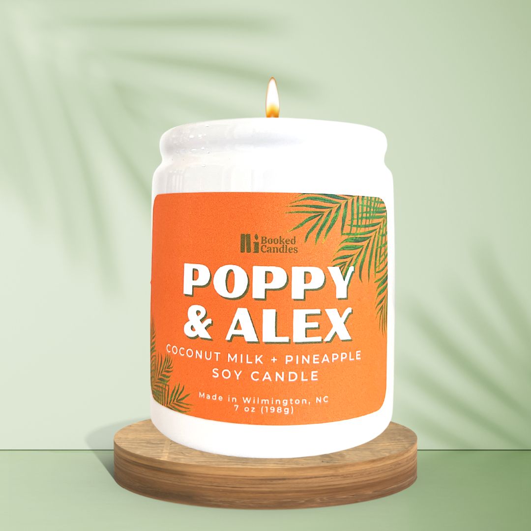 Poppy & Alex - "People we meet on Vacation" inspired candle