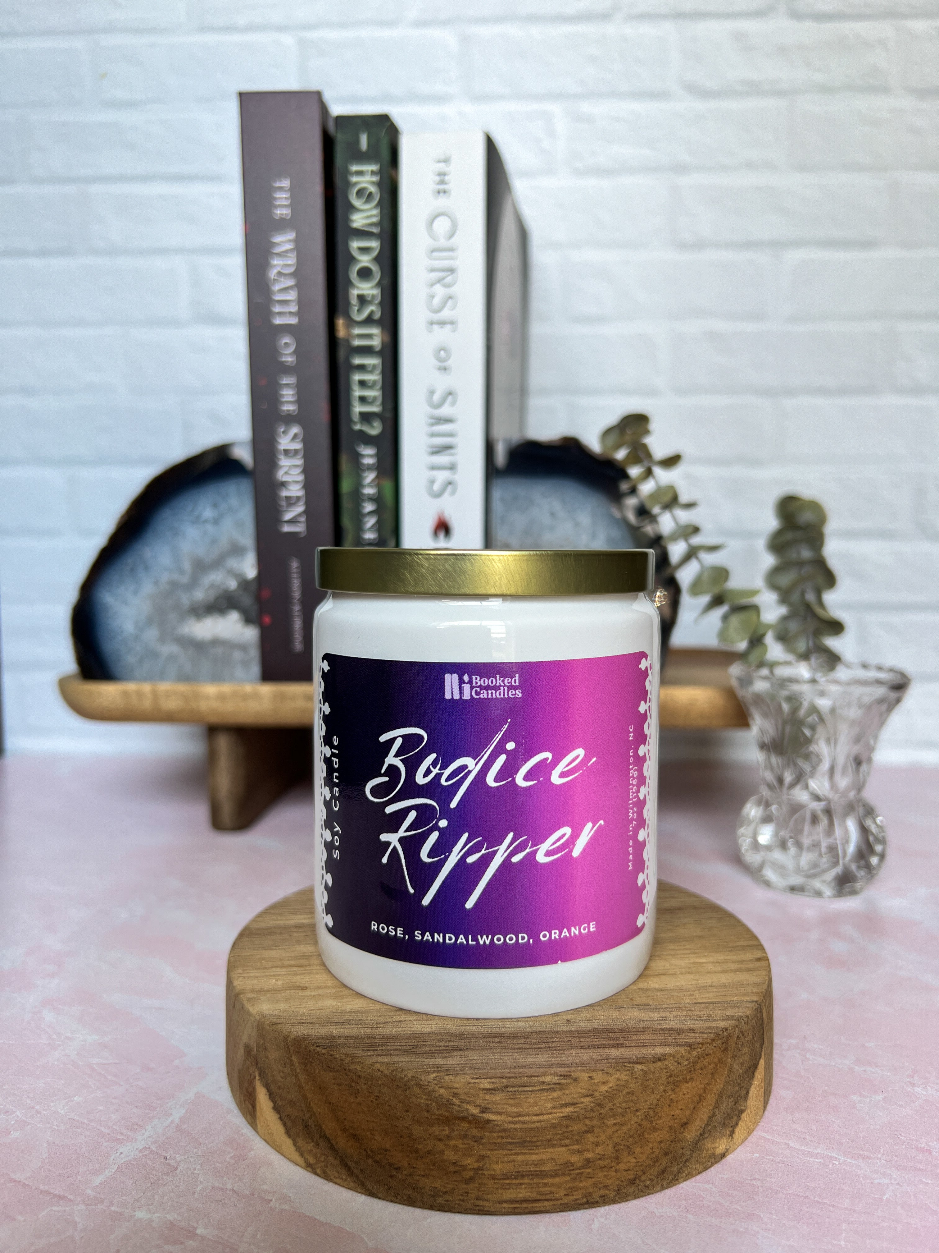 Bonfice Rapper Bodice Ripper – Booked Candles
